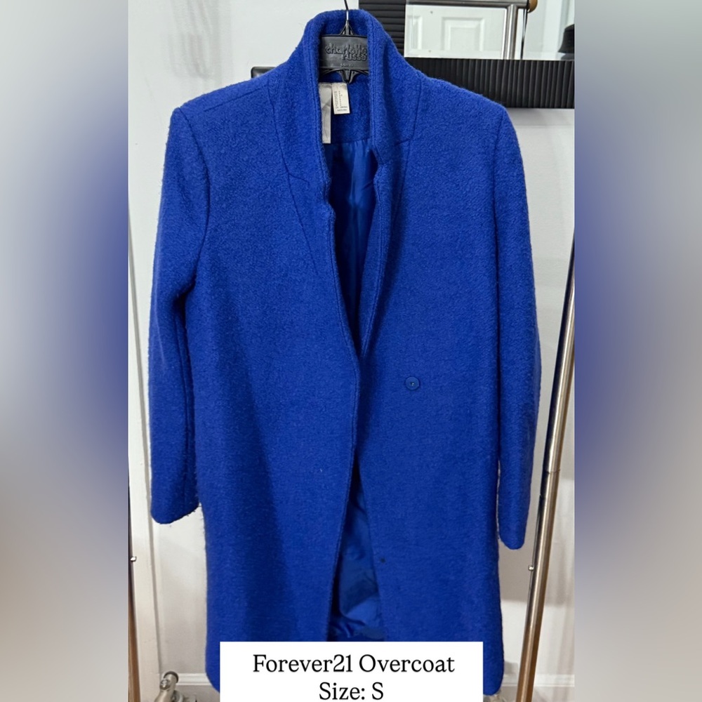 Forever 21 Royal Blue Coat